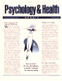 Psychology & Health Update